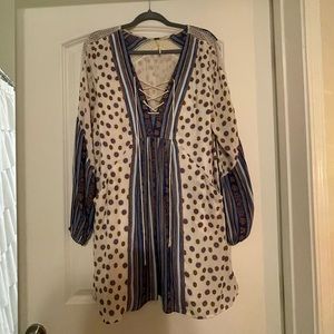 Free People Long Sleeve Sun Dress